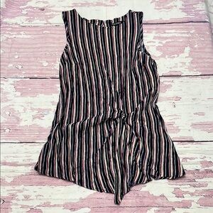 Striped Sleeveless Top